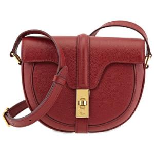 Grained Calfskin Small Besace 16 Bag