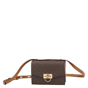 Hendrix Extrasmall Logo Convertible Crossbody Bag  Brown