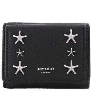 Nemo Black Leather Star TriFold Wallet