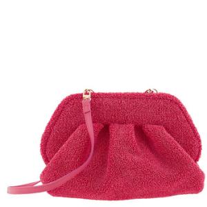 Raspberry Tia Sea Sponge Clutch