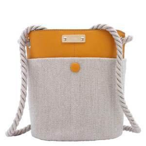 Sunflower Yellow Small Key Bucket Bag