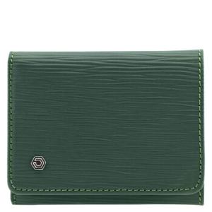 Leather Wallet Green Wave