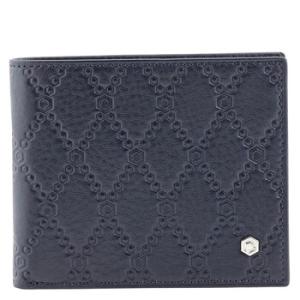 Leather Wallet Navy Blue