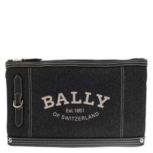 Chanley Nylon Denim Clutch Bag