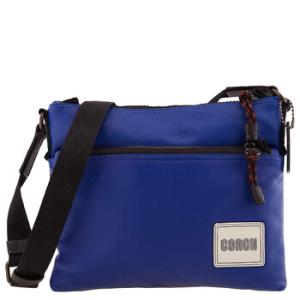 Coach Patch Pacer Crossbody Bag in Black CopperSport Blue