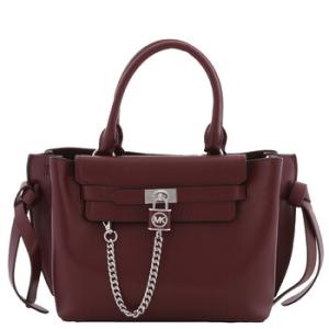 Merlot Leather Small Belted Hamilton Legacy Satchel