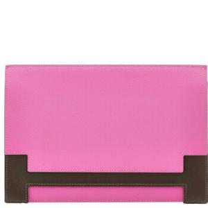 Multiplis Hermes Clutch MagnoliaHavaneSelected