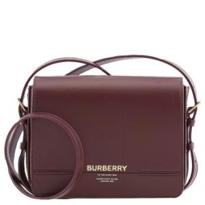 Oxblood Leather Small Grace Crossbody Bag