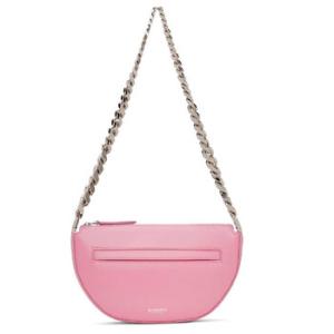 Primrose Pink Mini Olympia Leather Shoulder Bag