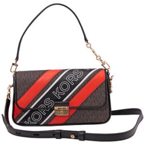 Small Bradshaw Signature Logo Stripe Convertible Shoulder Bag