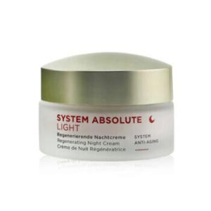 System Absolute System AntiAging Regenerating Night Cream Light  For Mature Skin  50ml1.69oz