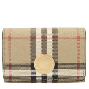 Vintage Check LogoPlaque Wallet