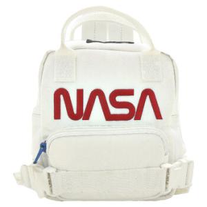 White XS Nylon Nasa Backpack