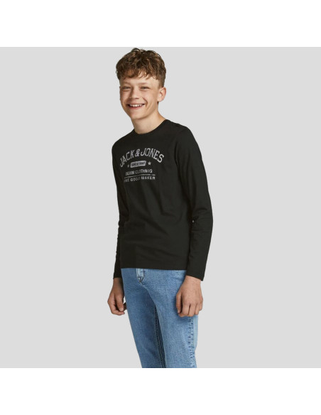 Jack&Jones - JJEJEANS TEE LS O-NECK 21/22 NOOS JNR