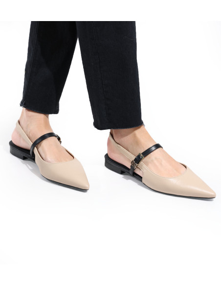 Tommy Hilfiger - LEATHER SLING BACK BALLERINA