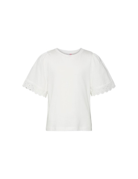 Vero Moda Girl - VMPANNA GLENN SS LACE TOP GIRL