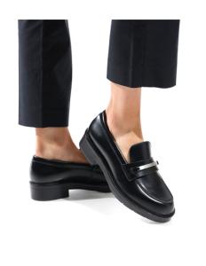 CALVIN KLEIN - RUBBER SOLE LOAFER W/HW