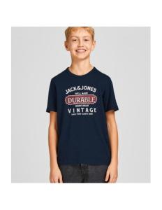 Jack&Jones - JJEDENIM TEE SS O-NECK SN JNR