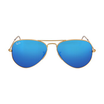 Aviator Flash Blue Flash Aviator Sunglasses RB3025 11217