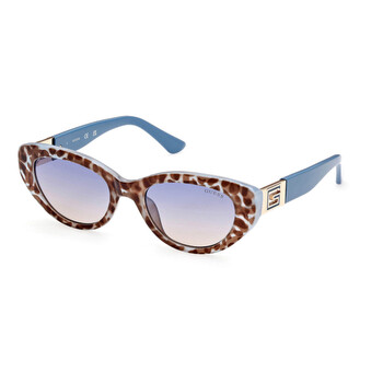 Blue Gradient Cat Eye Sunglasses GU7849 92W