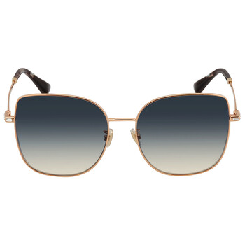 Blue Gradient Irregular Sunglasses FANNYGSK 0DDBI4