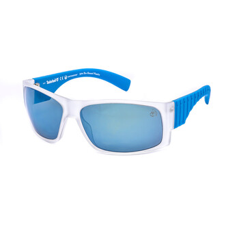 Blue Rectangular Sunglasses TB9215 20D