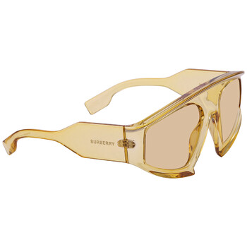 Brooke Light Yellow Shield Sunglasses BE4353 39698