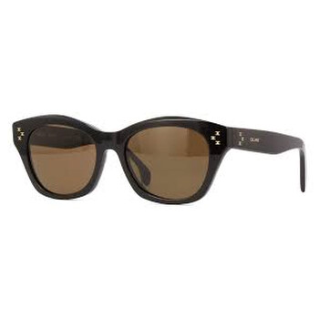 Brown Cat Eye Sunglasses CL40217U 01E