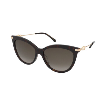 Brown Gradient Cat Eye Sunglasses TINSLEYGS 0086HA