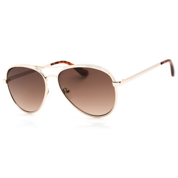 Brown Gradient Pilot Sunglasses GF0350 32F