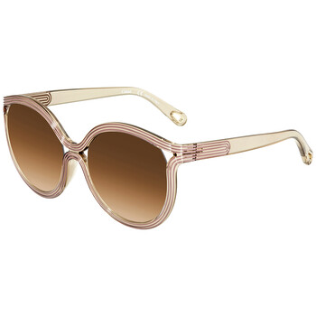 Brown Gradient Round Sunglasses CE738S 264