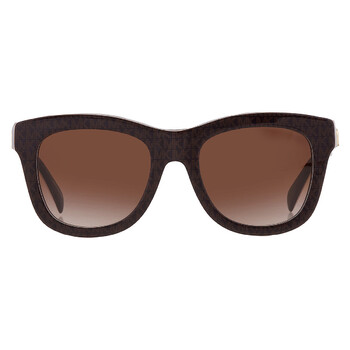 Brown Gradient Square Sunglasses MK2193U 370613