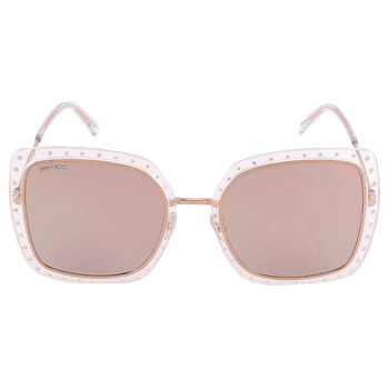Brown Mirror Square Sunglasses DANYS 0REJSQ