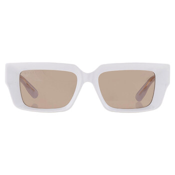 Brown Rectangular Sunglasses GG1529S 004