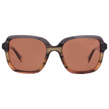 Brown Square Sunglasses PLD 4095SX 0M9LHE