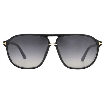 Bruce Smoke Gradient Navigator Sunglasses FT1026 01B