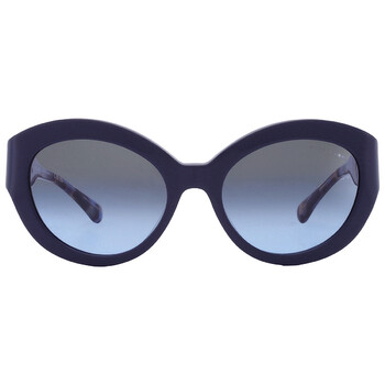 Brussels Grey Blue Gradient Cat Eye Sunglasses MK2204U 39488F