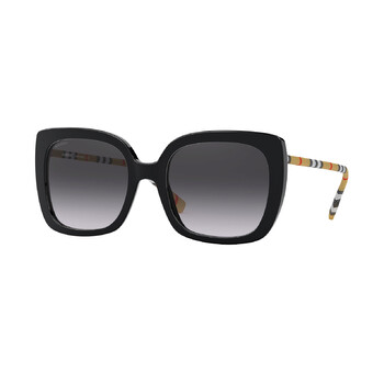 Caroll Gray Gradient Square Sunglasses BE4323F 38538G