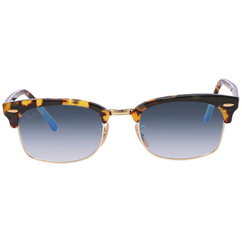 Clubmaster Square Light Blue Gradient Sunglasses RB3916 13353F