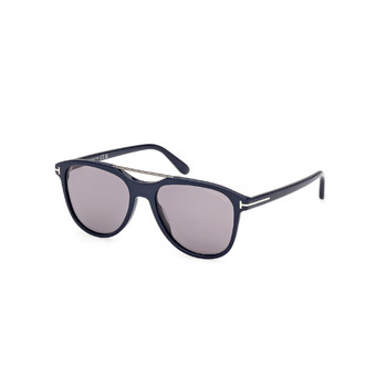 Damian Smoke Mirror Pilot Sunglasses FT1098 90C