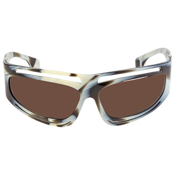 Dark Brown Wrap Sunglasses BE4342 393773