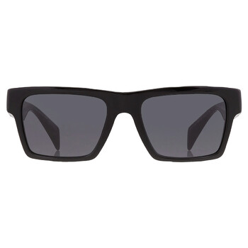 Dark Grey Rectangular Sunglasses VE4445 GB187