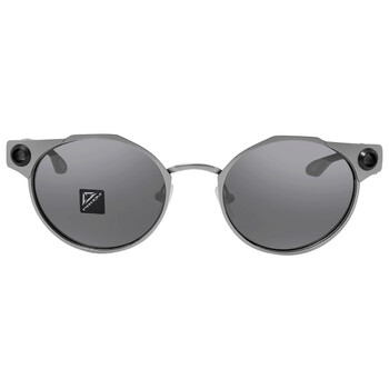 Deadbolt Prizm Black Irregular Titanium Sunglasses OO6046 604601