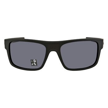 Drop Point Grey Rectangular Sunglasses OO9367 936701