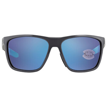 FERG XL Blue Mirror Polarized Glass Sunglasses 6S9012 901208