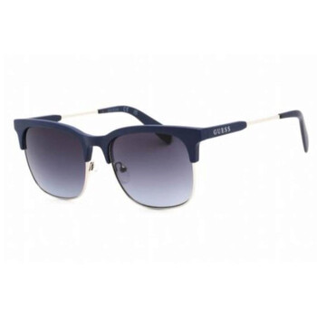 Gradient Blue Rectangular Sunglasses GF0225 91W