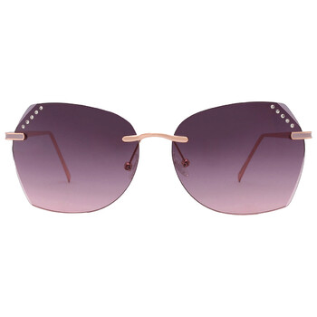 Gradient Bordeax Butterfly Sunglasses GF0384 28T