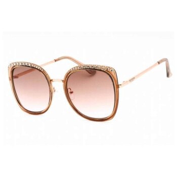 Gradient Brown Cat Eye Sunglasses GF0381 46F