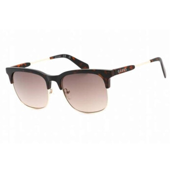Gradient Brown Rectangular Sunglasses GF0225 52F