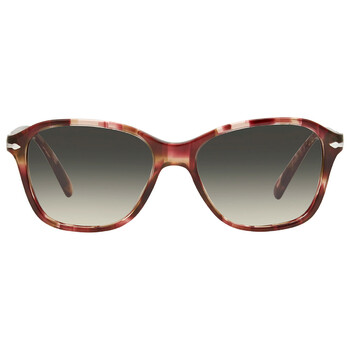 Gradient Grey Square Sunglasses PO3244S 112532